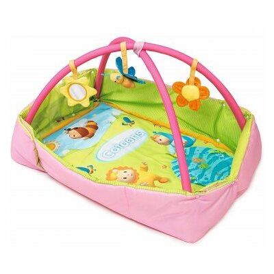 Tapis avec arche de jeux / aire d eveil bebe 2 en 1 cotoons rose fille - 123x94x50cm / 88x57x50cm - smoby Rose - Publicité Tapis avec arche de jeux / aire d eveil bebe 2 en 1 cotoons rose fille - 123x94x50cm / 88x57x50cm - smoby Rose - Publicité