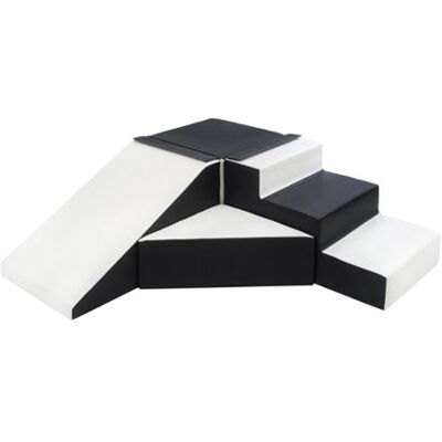 Non communiqué Set de 4 blocs noir - blanc Noir - Publicité Non communiqué Set de 4 blocs noir - blanc Noir - Publicité