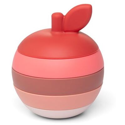 Non communiqué Jouet à empiler pomme en silicone Little L Rose - Publicité Non communiqué Jouet à empiler pomme en silicone Little L Rose - Publicité