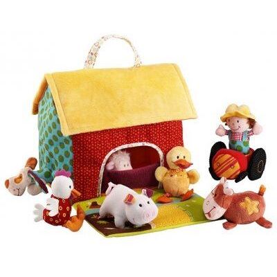 Non communiqué Ferme transportable tracteur et animaux en tissu - maison d'activites - imagination bebe - a partir de 18 mois - Publicité Non communiqué Ferme transportable tracteur et animaux en tissu - maison d'activites - imagination bebe - a partir de 18 mois - Publicité