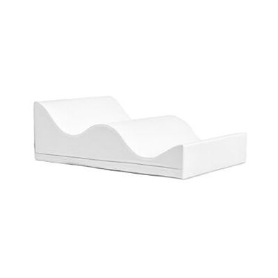 Non communiqué Bloc en mousse Wave blanc Gris - Publicité Non communiqué Bloc en mousse Wave blanc Gris - Publicité