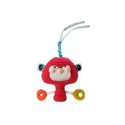 lilliputiens Clovis hochet clac clac (rouge) - Publicité lilliputiens Clovis hochet clac clac (rouge) - Publicité