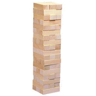 Jeu d'équilibre en bois Goki : La Tour Infernale - Publicité Jeu d'équilibre en bois Goki : La Tour Infernale - Publicité