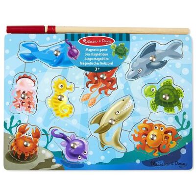 Melissa & Doug Puzzle Magnétique de Pêche - Jeu de Pêche - Publicité Melissa & Doug Puzzle Magnétique de Pêche - Jeu de Pêche - Publicité