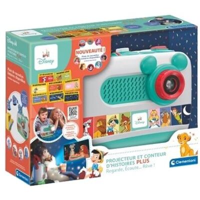 Conteuse d’histoires avec projecteur Clementoni Plus Disney Baby Multicolore - Publicité Conteuse d’histoires avec projecteur Clementoni Plus Disney Baby Multicolore - Publicité