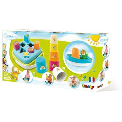 Coffret de 1er Age Smoby Cotoons Multicolore - Publicité Coffret de 1er Age Smoby Cotoons Multicolore - Publicité