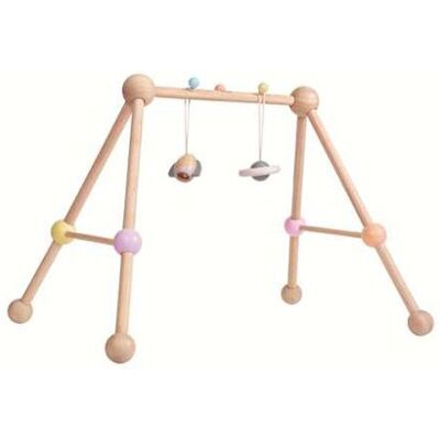PlanToys Gym pour bébé - Jouet en bois écologique - Publicité PlanToys Gym pour bébé - Jouet en bois écologique - Publicité