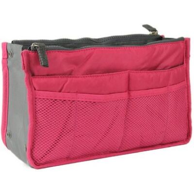 NOV@GO Organiseur de sac à main, 12 Compartiments ( Grand, Fuchsia) - Publicité NOV@GO Organiseur de sac à main, 12 Compartiments ( Grand, Fuchsia) - Publicité