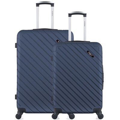 Non communiqué lot de 2 valise grand format et weekend cité marine - Publicité Non communiqué lot de 2 valise grand format et weekend cité marine - Publicité