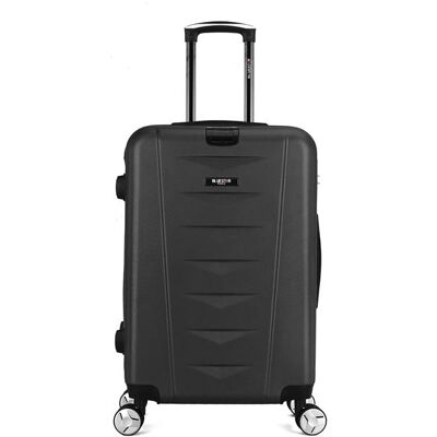 Non communiqué bluestar - valise grand format ajaccio 75 cm 4 roues - noir - Publicité Non communiqué bluestar - valise grand format ajaccio 75 cm 4 roues - noir - Publicité