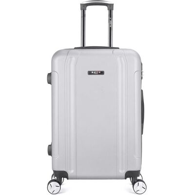 Non communiqué bluestar - valise weekend baltimore 65 cm 4 roues - gris - Publicité Non communiqué bluestar - valise weekend baltimore 65 cm 4 roues - gris - Publicité