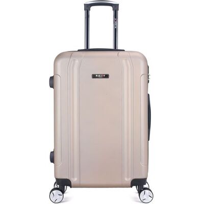 Non communiqué bluestar - valise grand format baltimore 75 cm 4 roues - beige - Publicité Non communiqué bluestar - valise grand format baltimore 75 cm 4 roues - beige - Publicité