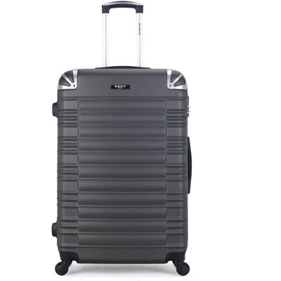 Blue Star Valise Week-End BLUESTAR LIMA Gris F en ABS 64L - Publicité Blue Star Valise Week-End BLUESTAR LIMA Gris F en ABS 64L - Publicité