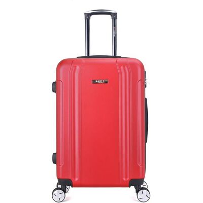 Non communiqué bluestar - valise weekend baltimore 65 cm 4 roues - bordeaux - Publicité Non communiqué bluestar - valise weekend baltimore 65 cm 4 roues - bordeaux - Publicité