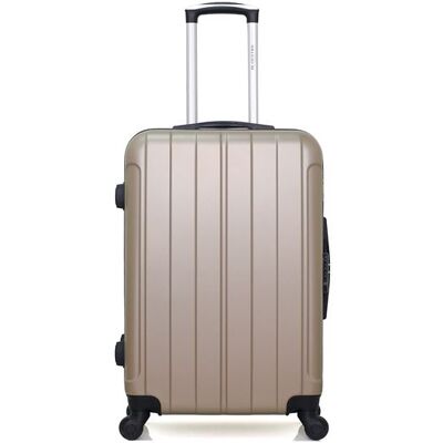 Non communiqué bluestar - valise weekend napoli 65 cm 4 roues - beige - Publicité Non communiqué bluestar - valise weekend napoli 65 cm 4 roues - beige - Publicité