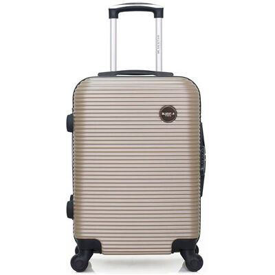 Non communiqué bluestar - valise cabine london 55 cm 4 roues - beige - Publicité Non communiqué bluestar - valise cabine london 55 cm 4 roues - beige - Publicité