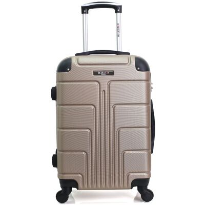Blue Star Valise Cabine BLUESTAR OTTAWA Beige en ABS 37L - Publicité Blue Star Valise Cabine BLUESTAR OTTAWA Beige en ABS 37L - Publicité