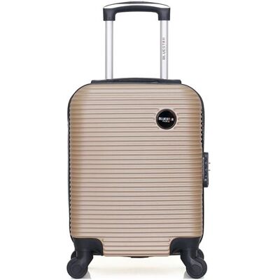 Non communiqué bluestar - valise cabine xxs london 46 cm 4 roues - beige - Publicité Non communiqué bluestar - valise cabine xxs london 46 cm 4 roues - beige - Publicité
