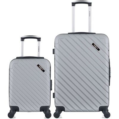 Non communiqué Ensemble de 2 valise bluestar - valise weekend et valise cabine xxs cité - gris - Publicité Non communiqué Ensemble de 2 valise bluestar - valise weekend et valise cabine xxs cité - gris - Publicité