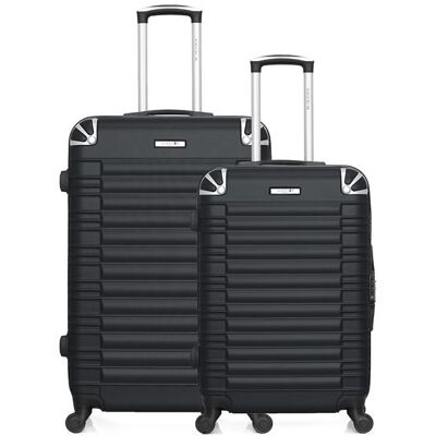 Non communiqué Ensemble de 2 valise bluestar valise grand format et valise weekend lima - noir - Publicité Non communiqué Ensemble de 2 valise bluestar valise grand format et valise weekend lima - noir - Publicité