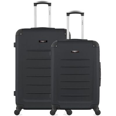Non communiqué Ensemble de 2 valise grand format et valise weekend opera - noir - Publicité Non communiqué Ensemble de 2 valise grand format et valise weekend opera - noir - Publicité