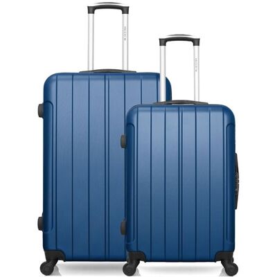 Non communiqué Ensemble de 2 valise grand format et valise weekend napoli - marine - Publicité Non communiqué Ensemble de 2 valise grand format et valise weekend napoli - marine - Publicité