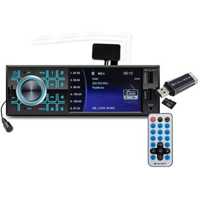 Autoradio Caliber RMD404DAB-BT 75W x 4 - DAB+ - Bluetooth - USB-SD-MP3-AUX-FM - Télécommande - 1-DIN - Publicité Autoradio Caliber RMD404DAB-BT 75W x 4 - DAB+ - Bluetooth - USB-SD-MP3-AUX-FM - Télécommande - 1-DIN - Publicité