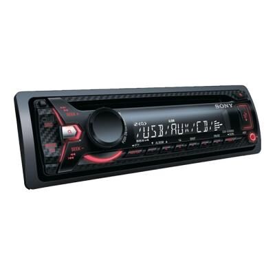 Sony CDX-G1000U - automobile - récepteur CD - unité intégrée au tableau de bord - Full-Din - Publicité Sony CDX-G1000U - automobile - récepteur CD - unité intégrée au tableau de bord - Full-Din - Publicité