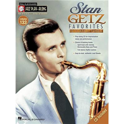 Hal Leonard Jazz Play-Along Vol.133 Stan Getz Favorites + Cd - Publicité Hal Leonard Jazz Play-Along Vol.133 Stan Getz Favorites + Cd - Publicité