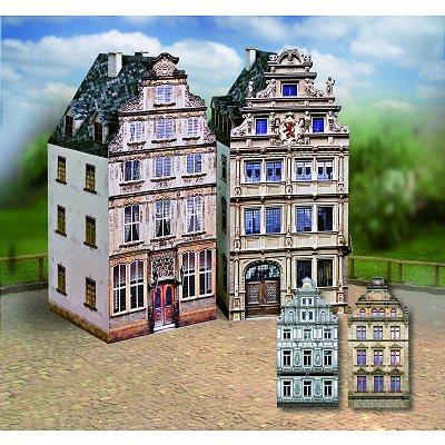 Schreiber-Bogen - Maquette en carton : Vieilles maisons : Coffret 6 - Publicité Schreiber-Bogen - Maquette en carton : Vieilles maisons : Coffret 6 - Publicité