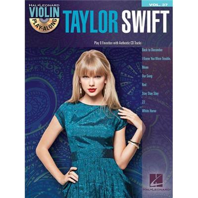Hal Leonard Violin Playalong Vol.037 Swift Taylor + Cd - Publicité Hal Leonard Violin Playalong Vol.037 Swift Taylor + Cd - Publicité