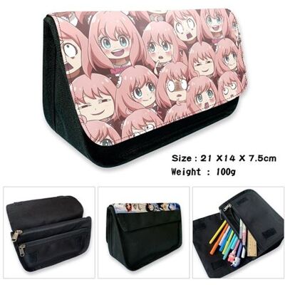 Non communiqué Trousse à crayon Spy x Family pour Garçon et Filles (PC5793) 21x14x7.5 cm Rose Rose - Publicité Non communiqué Trousse à crayon Spy x Family pour Garçon et Filles (PC5793) 21x14x7.5 cm Rose Rose - Publicité