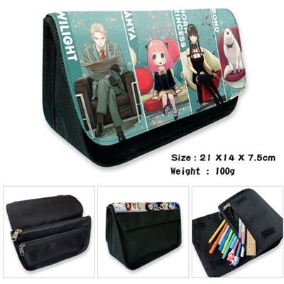 Non communiqué Trousse à crayon Spy x Family pour Garçon et Filles (PC5801) 21x14x7.5 cm Multicolore - Publicité Non communiqué Trousse à crayon Spy x Family pour Garçon et Filles (PC5801) 21x14x7.5 cm Multicolore - Publicité