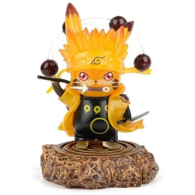 Non communiqué Figurine Pokémon Pikachu Cosplay Naruto 9 cm - Publicité Non communiqué Figurine Pokémon Pikachu Cosplay Naruto 9 cm - Publicité