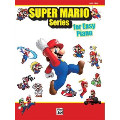 Alfred Publishing Alfreds Music Publishing - Super Mario Series - Easy Piano - Publicité Alfred Publishing Alfreds Music Publishing - Super Mario Series - Easy Piano - Publicité