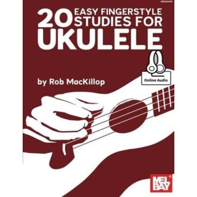Inconnu Mel Bay - 20 Easy Fingerstyle Studies For Ukulele - Publicité Inconnu Mel Bay - 20 Easy Fingerstyle Studies For Ukulele - Publicité