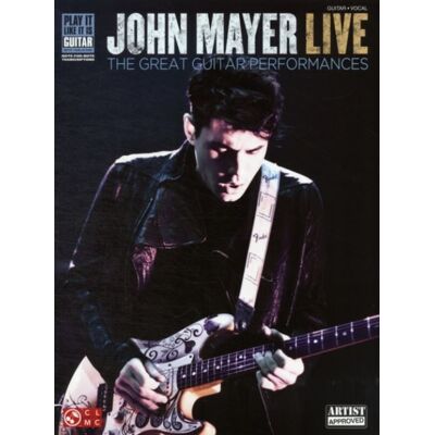 Hal Leonard MusicSales - John Mayer: Live pour guitare (anglais) - Publicité Hal Leonard MusicSales - John Mayer: Live pour guitare (anglais) - Publicité