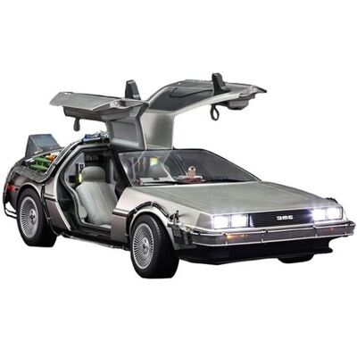 Figurine Hot Toys MMS260 - Back To The Future - Delorean Time Machine Multicolore - Publicité Figurine Hot Toys MMS260 - Back To The Future - Delorean Time Machine Multicolore - Publicité