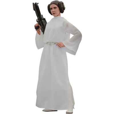 Figurine Hot Toys MMS298 - Star Wars 4 : A New Hope - Princess Leia Multicolore - Publicité Figurine Hot Toys MMS298 - Star Wars 4 : A New Hope - Princess Leia Multicolore - Publicité