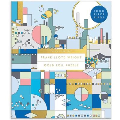 Non communiqué FRANK LLOYD WRIGHT, CITY BY THE SEA - 1000 PIECE - Publicité Non communiqué FRANK LLOYD WRIGHT, CITY BY THE SEA - 1000 PIECE - Publicité