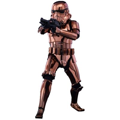 Figurine Hot Toys MMS330 - Star Wars - Stormtrooper Copper Chrome Version Multicolore - Publicité Figurine Hot Toys MMS330 - Star Wars - Stormtrooper Copper Chrome Version Multicolore - Publicité