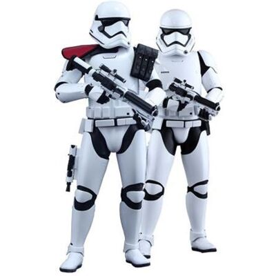 Figurine Hot Toys MMS335 - Star Wars : The Force Awakens - First Order Stormtrooper Officer And First Order Stormtrooper Multicolore - Publicité Figurine Hot Toys MMS335 - Star Wars : The Force Awakens - First Order Stormtrooper Officer And First Order Stormtrooper Multicolore - Publicité