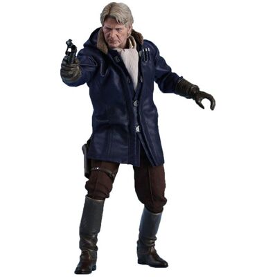 Figurine Hot Toys MMS374 - Star Wars : The Force Awakens - Han Solo Multicolore - Publicité Figurine Hot Toys MMS374 - Star Wars : The Force Awakens - Han Solo Multicolore - Publicité