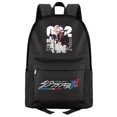 Non communiqué Sac à Dos DARLING in the FRANXX pour Garçon et Filles (SD2269) 29*16*41 cm Noir - Publicité Non communiqué Sac à Dos DARLING in the FRANXX pour Garçon et Filles (SD2269) 29*16*41 cm Noir - Publicité