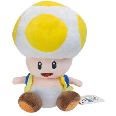 Non communiqué Peluche Super Mario Toad 17 cm - Jaune Jaune - Publicité Non communiqué Peluche Super Mario Toad 17 cm - Jaune Jaune - Publicité