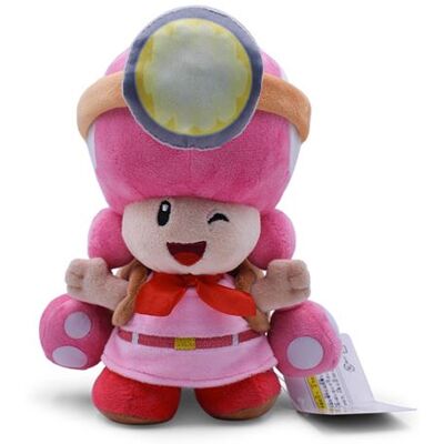 Non communiqué Peluche Super Mario Toadette 20 cm - Rose Rose - Publicité Non communiqué Peluche Super Mario Toadette 20 cm - Rose Rose - Publicité