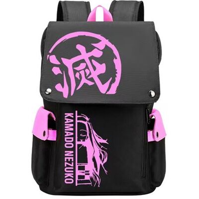 Non communiqué Sac à Dos Demon Slayer pour Garçon et Filles (SD2215) 34*21*48 cm Noir - Publicité Non communiqué Sac à Dos Demon Slayer pour Garçon et Filles (SD2215) 34*21*48 cm Noir - Publicité