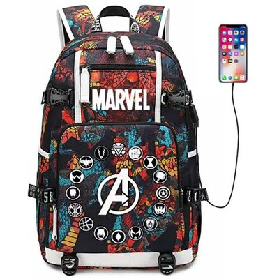 Non communiqué Sac à Dos The Avengers pour Garçon et Filles (SD2220) 30*15*47 cm Multicolore Multicolore - Publicité Non communiqué Sac à Dos The Avengers pour Garçon et Filles (SD2220) 30*15*47 cm Multicolore Multicolore - Publicité