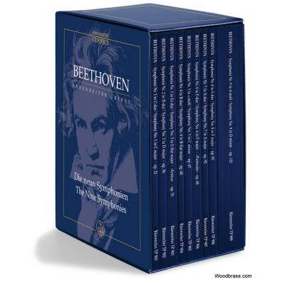 Partitions classique BARENREITER BEETHOVEN L. (VAN) - THE NINE SYMPHONIES - COFFRET DE 9 CONDUCTEURS DE POCHE Format poche - Publicité Partitions classique BARENREITER BEETHOVEN L. (VAN) - THE NINE SYMPHONIES - COFFRET DE 9 CONDUCTEURS DE POCHE Format poche - Publicité