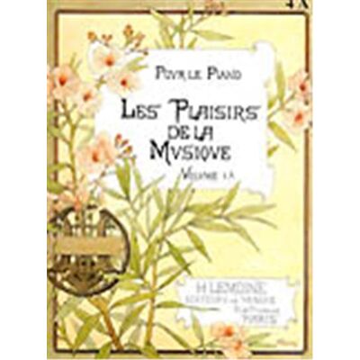 LEMOINE PLAISIRS DE LA MUSIQUE VOL 4A - Publicité LEMOINE PLAISIRS DE LA MUSIQUE VOL 4A - Publicité